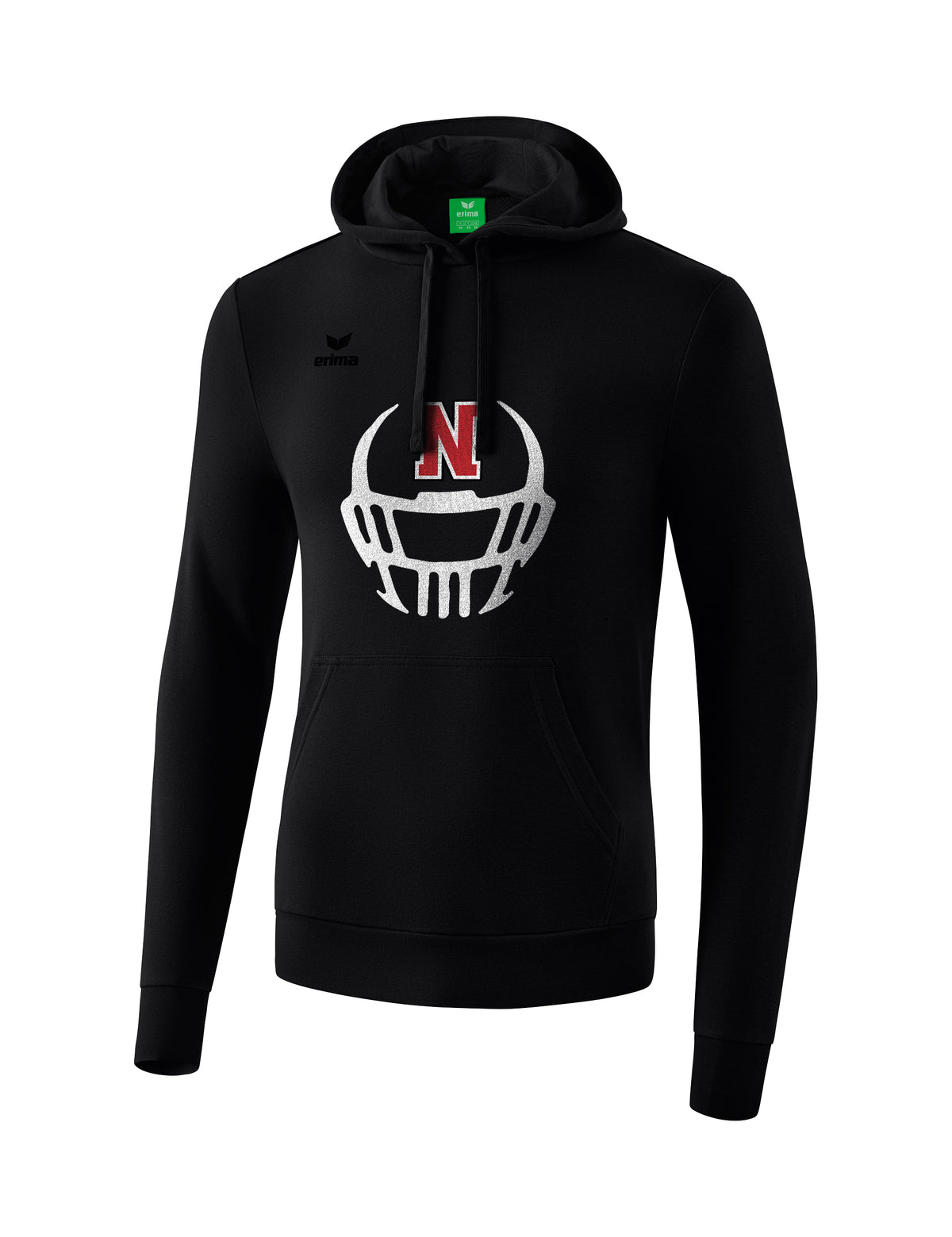 Erima Norderstedt Football Team Hoodie "Helm" Schwarz